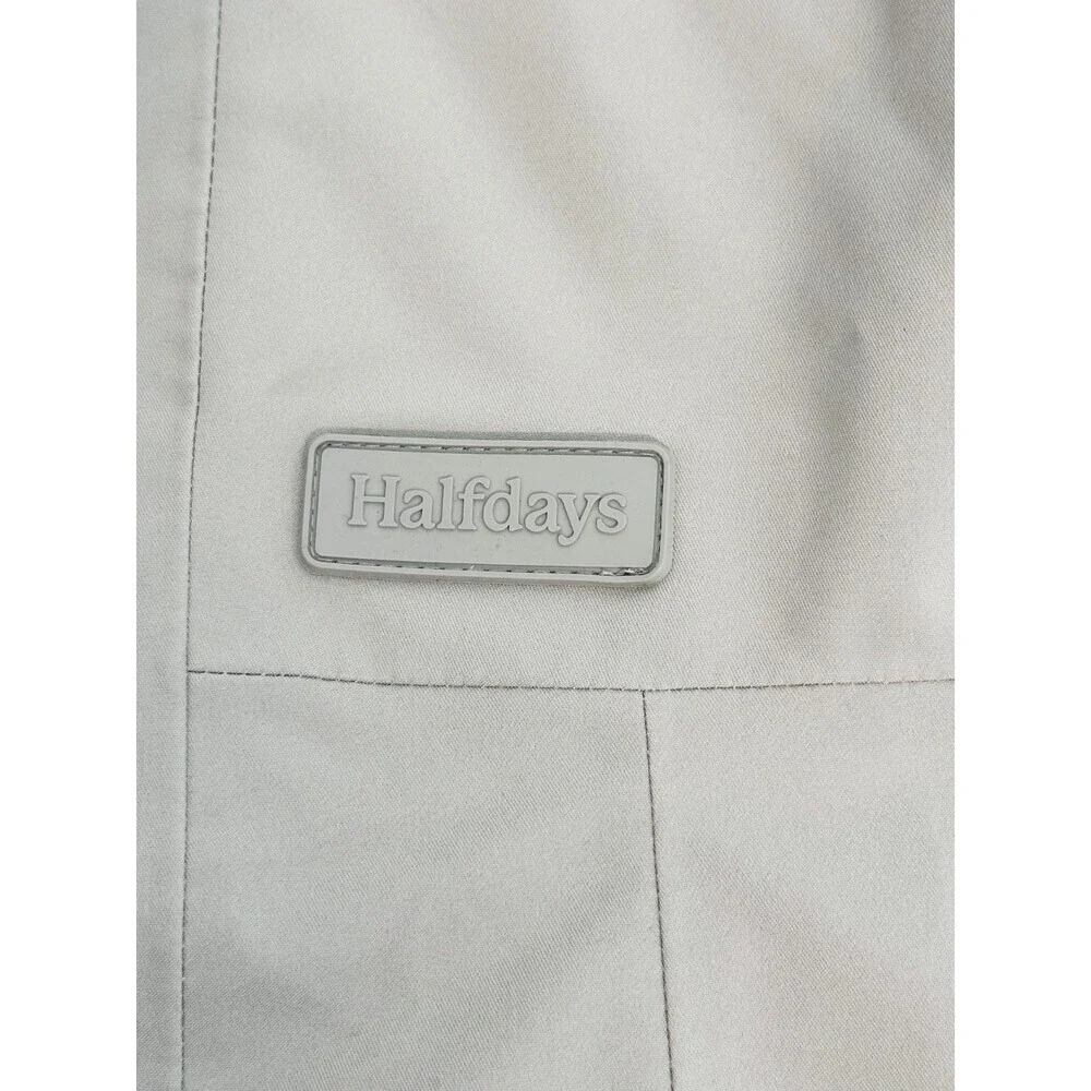 HALFDAYS Carson Size Small Green Bib Pant All-Mountain Snow Soft Shell Luxury